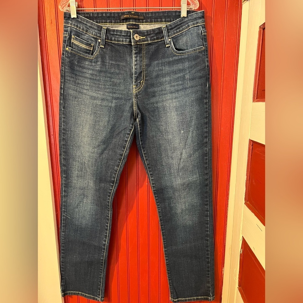 Levi's Blue Slim Fit Jeans with Faded Denim